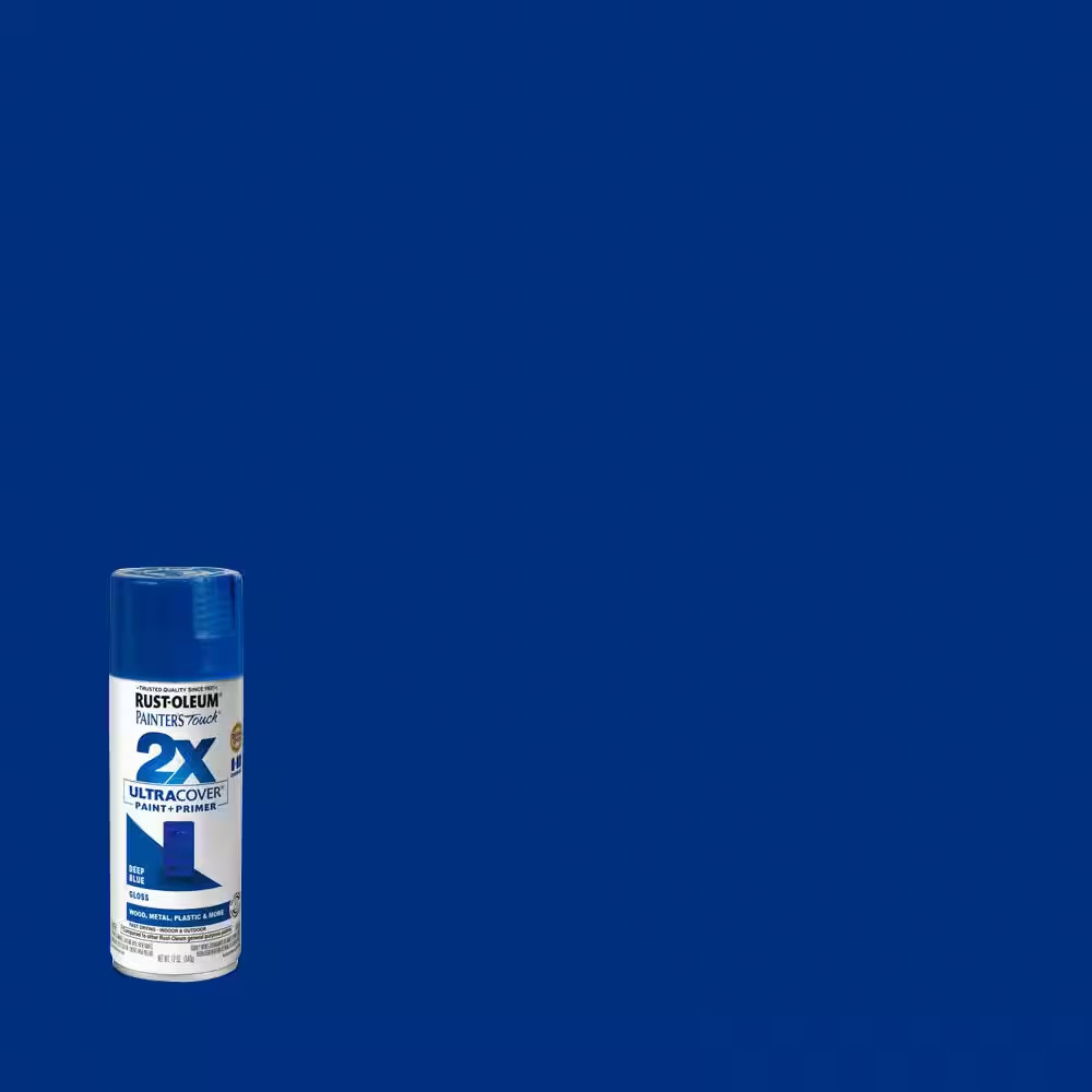 12 Oz. Gloss Deep Blue General Purpose Spray Paint (6-Pack)