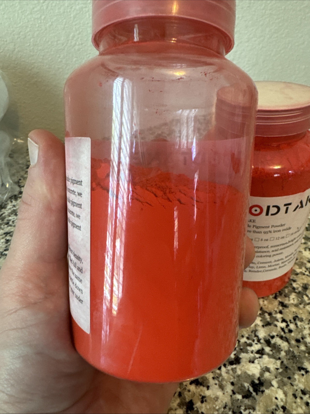 Goodtake Iron Oxide Powder Red Concrete Pigment Concrete Color Pigment For