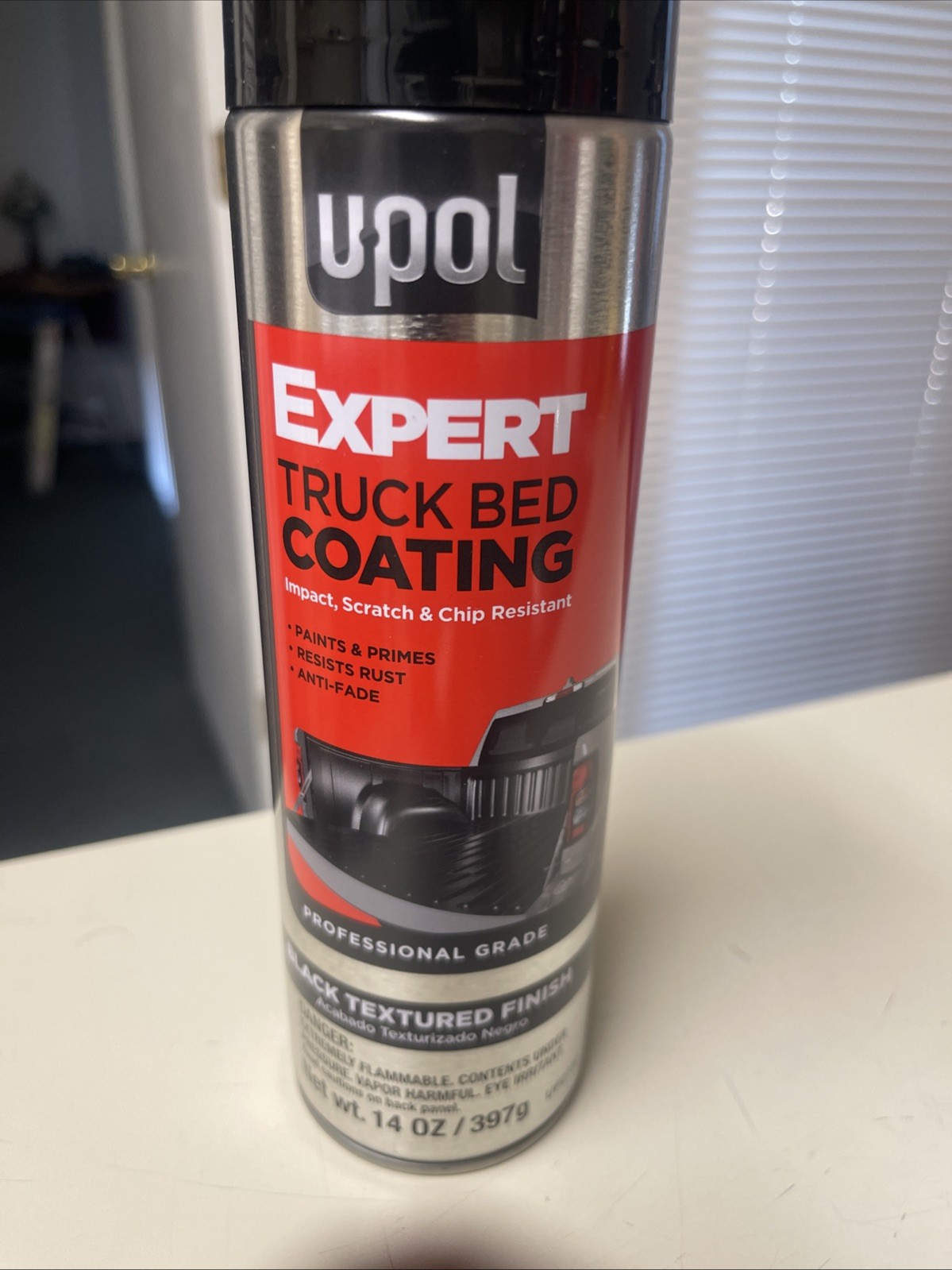U-POL Expert Truck Bed Coating, Professional Grade Paint Spray, Extra Durable, T