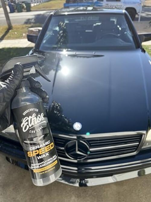 Ethos Ceramic Speed Wax – SiO2 Ceramic Coating Spray for Ceramic Speed Wax 16oz