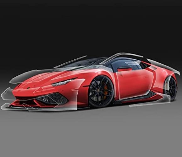 Clear Gloss Paint Protection Bulk Vinyl Wrap Film (24″ 24″ x 54″ (Large Roll)