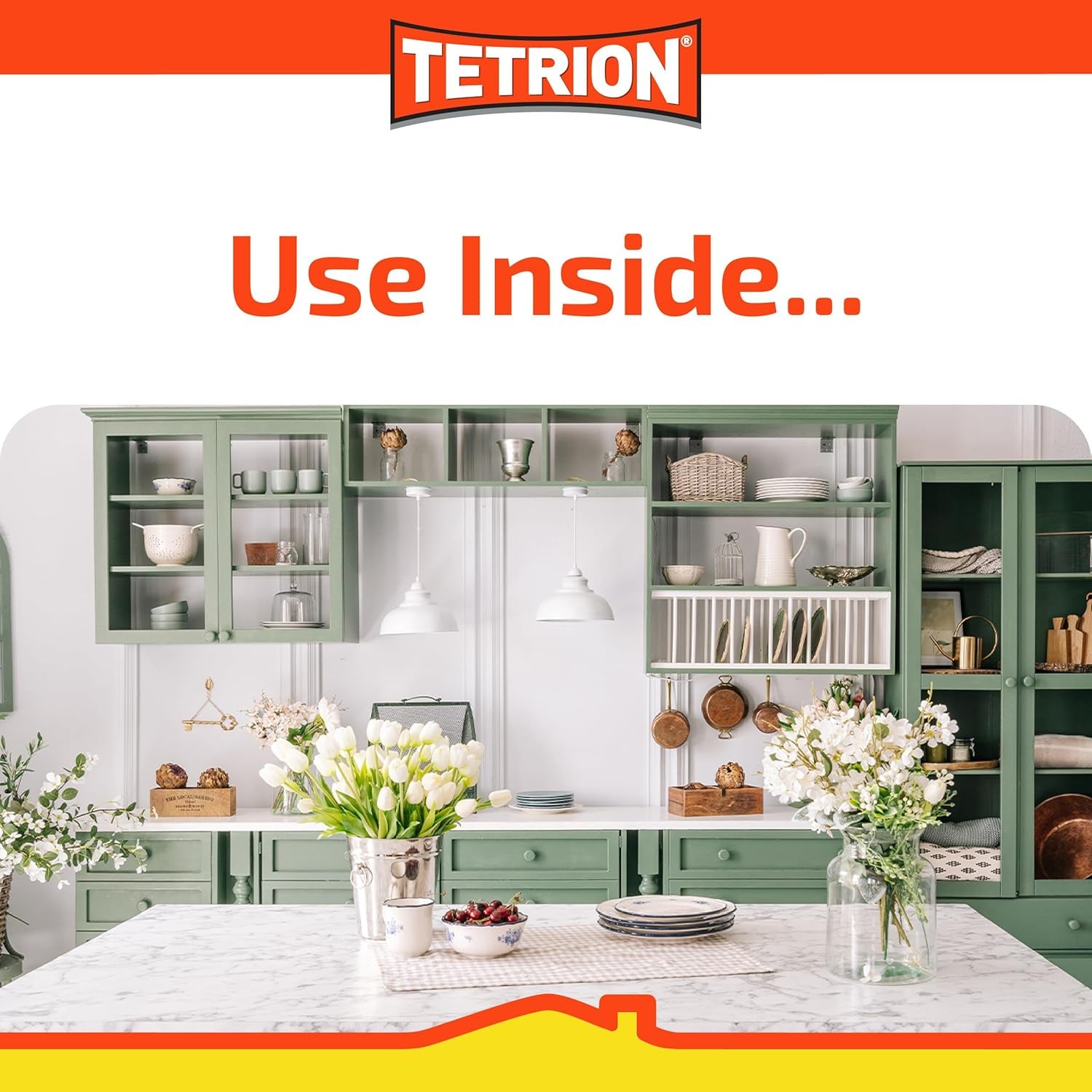 Tetrion Easy Spray Paint – Matt White 400ml – All-Purpose Fast Drying Acrylic