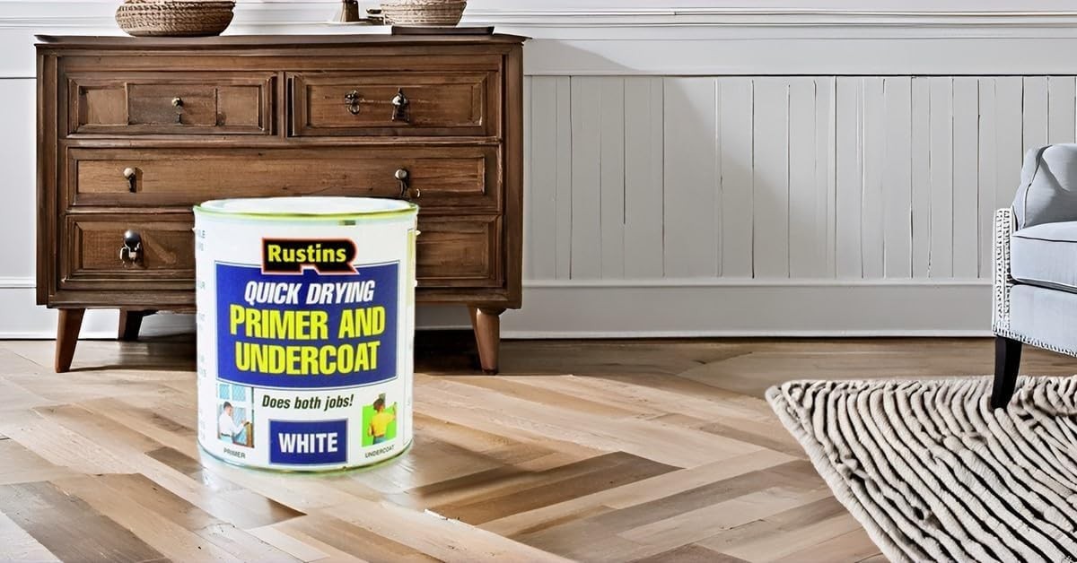 Versatile 1L White Primer & Undercoat – Waterproof for Indoor/Outdoor Use