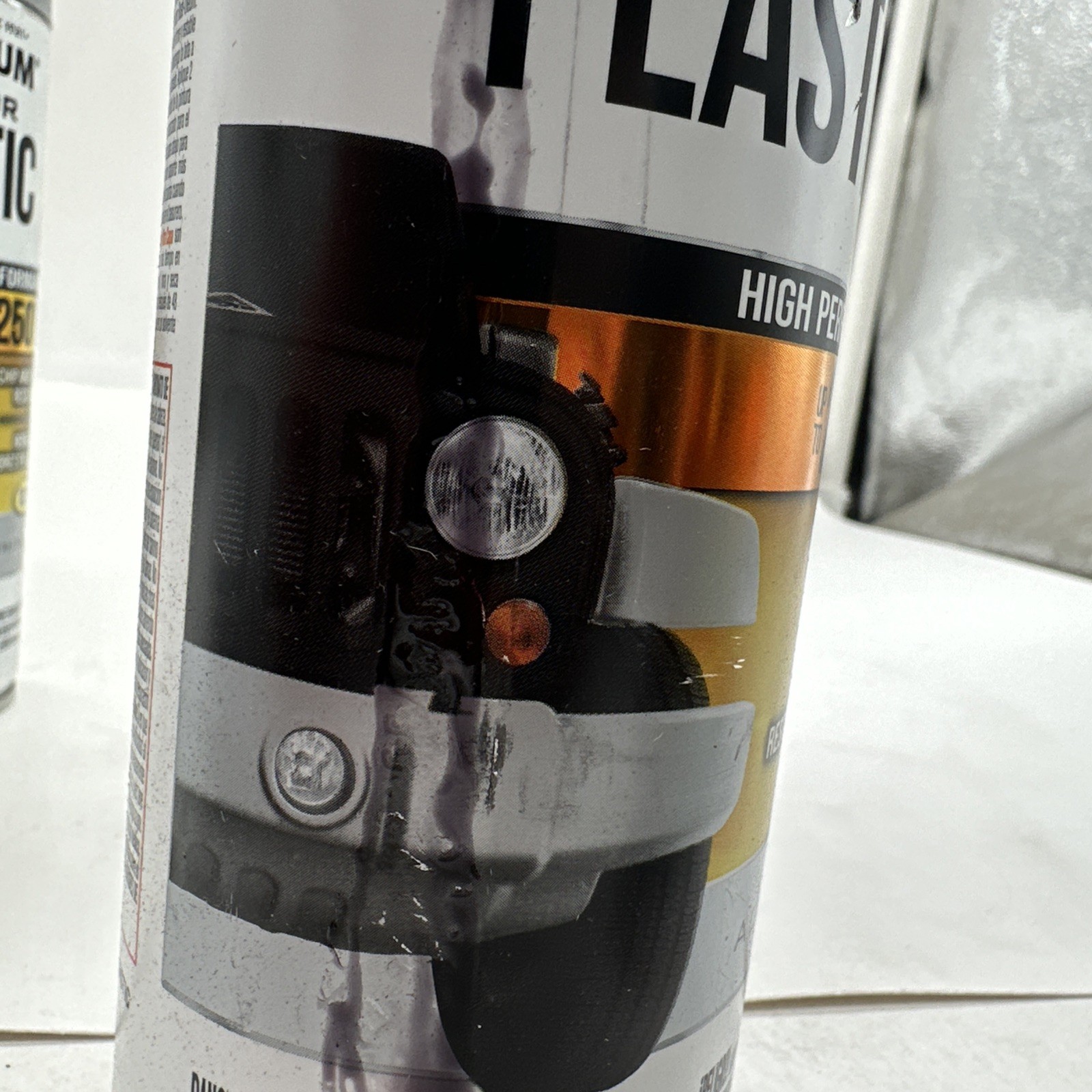4 PACK NEW RUSTOLEUM PAINT FOR PLASTIC – ALUMINUM -11 OZ. FREE SHIPPING