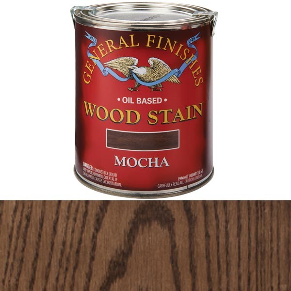General Finishes Oil Stain – Mocha – Quart