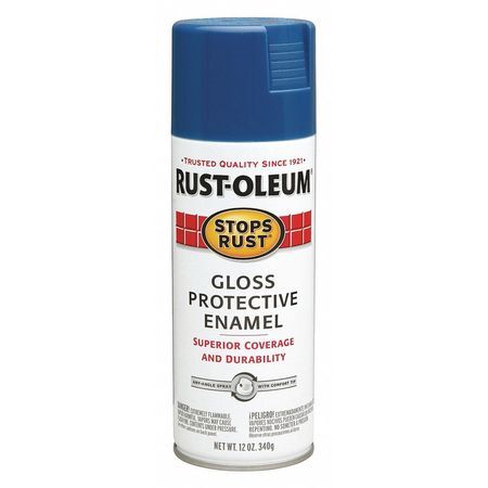 Rust-Oleum 7727830 Spray Paint, Royal Blue, Gloss, 12 Oz
