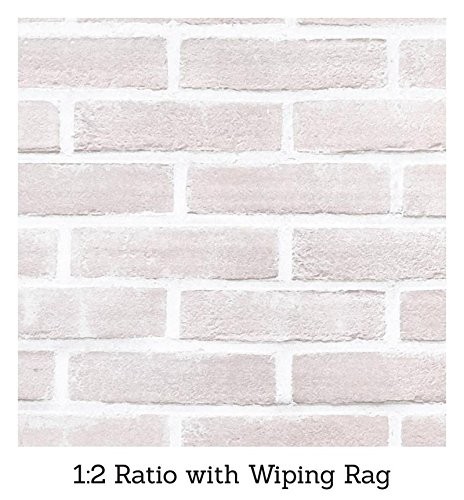 Giani Brick Transformations Whitewash Paint For Brick And Fireplaces- 16 Oz Pint