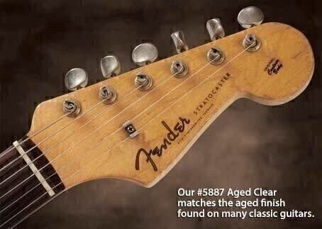 ColorTone 50s Classic Colors Aerosol Guitar Lacquer, Aged Clear