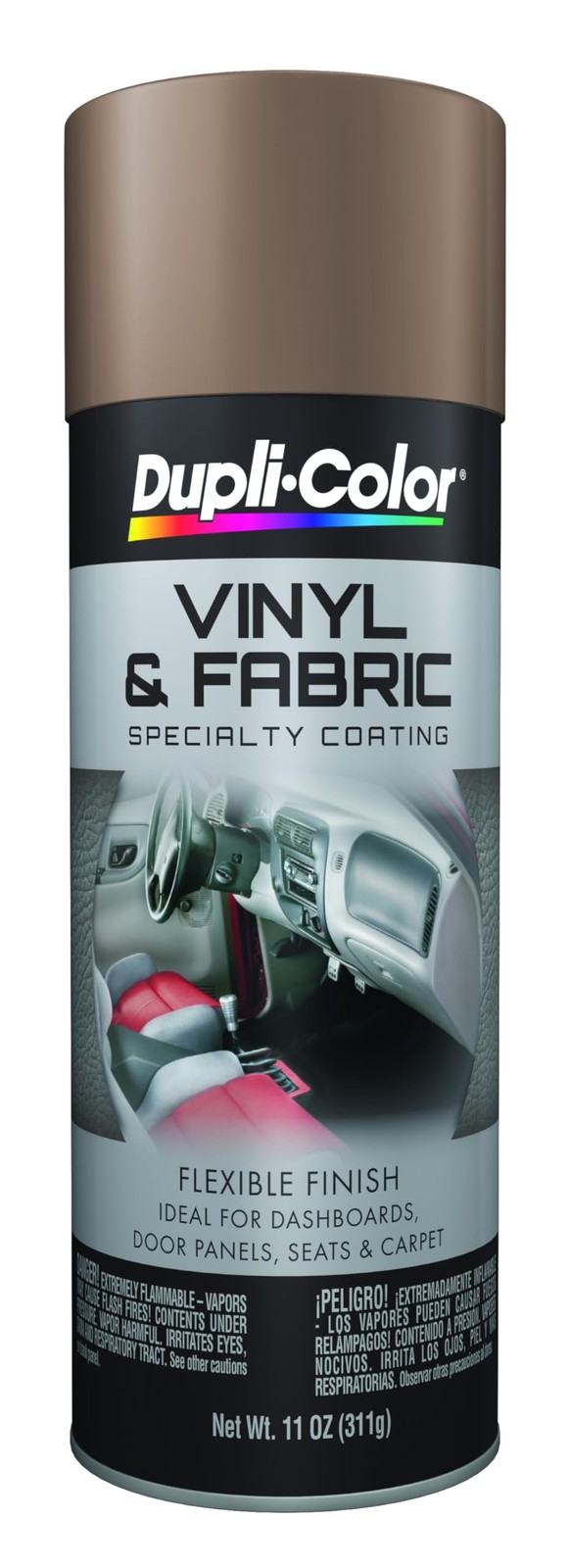 Dupli-Color HVP113 Vinyl and Fabric Coating Spray Paint – Medium Beige – 11 o…