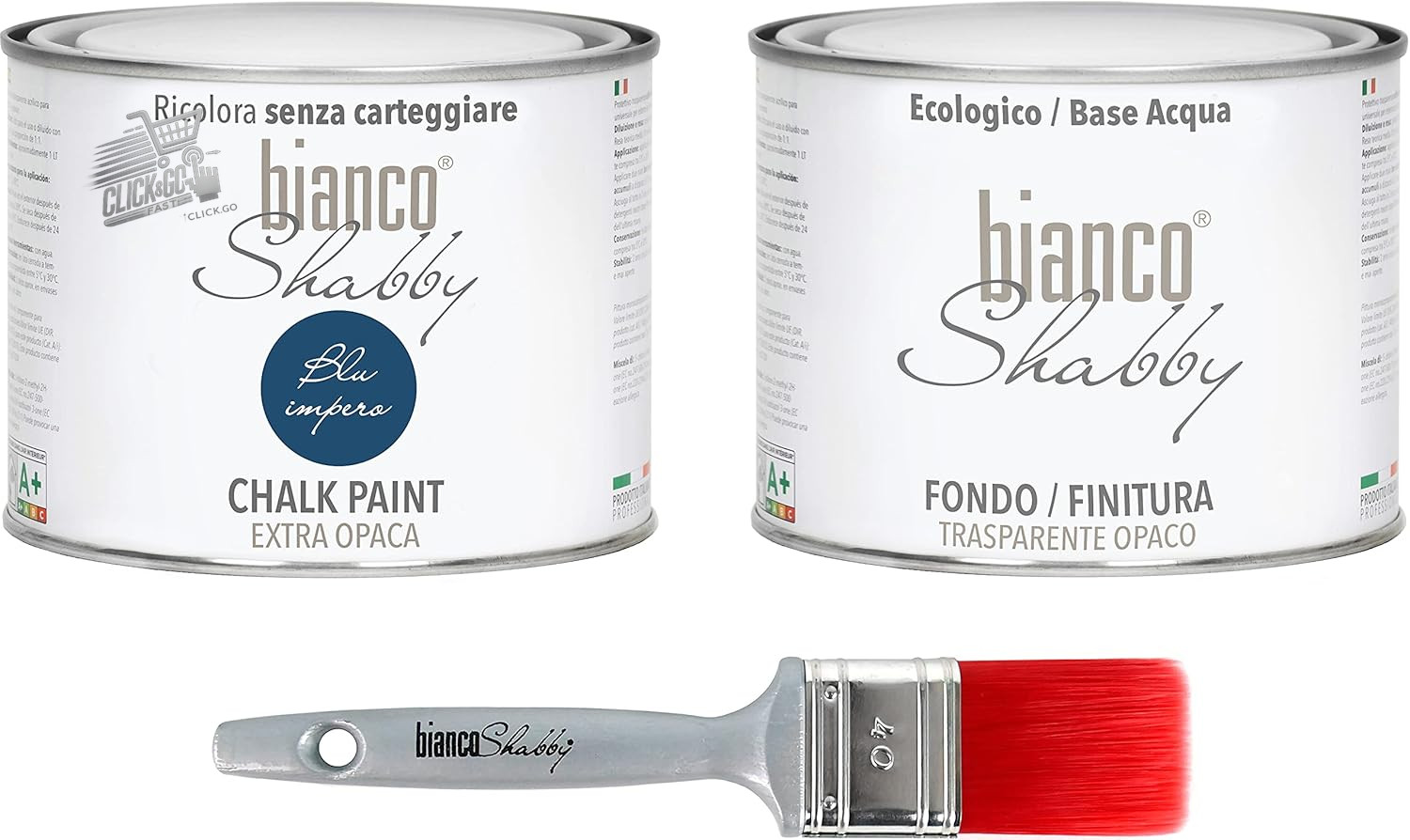 Chalk Paint Shabby Chic Empire Blue Furniture Wood Paint Finish 1L