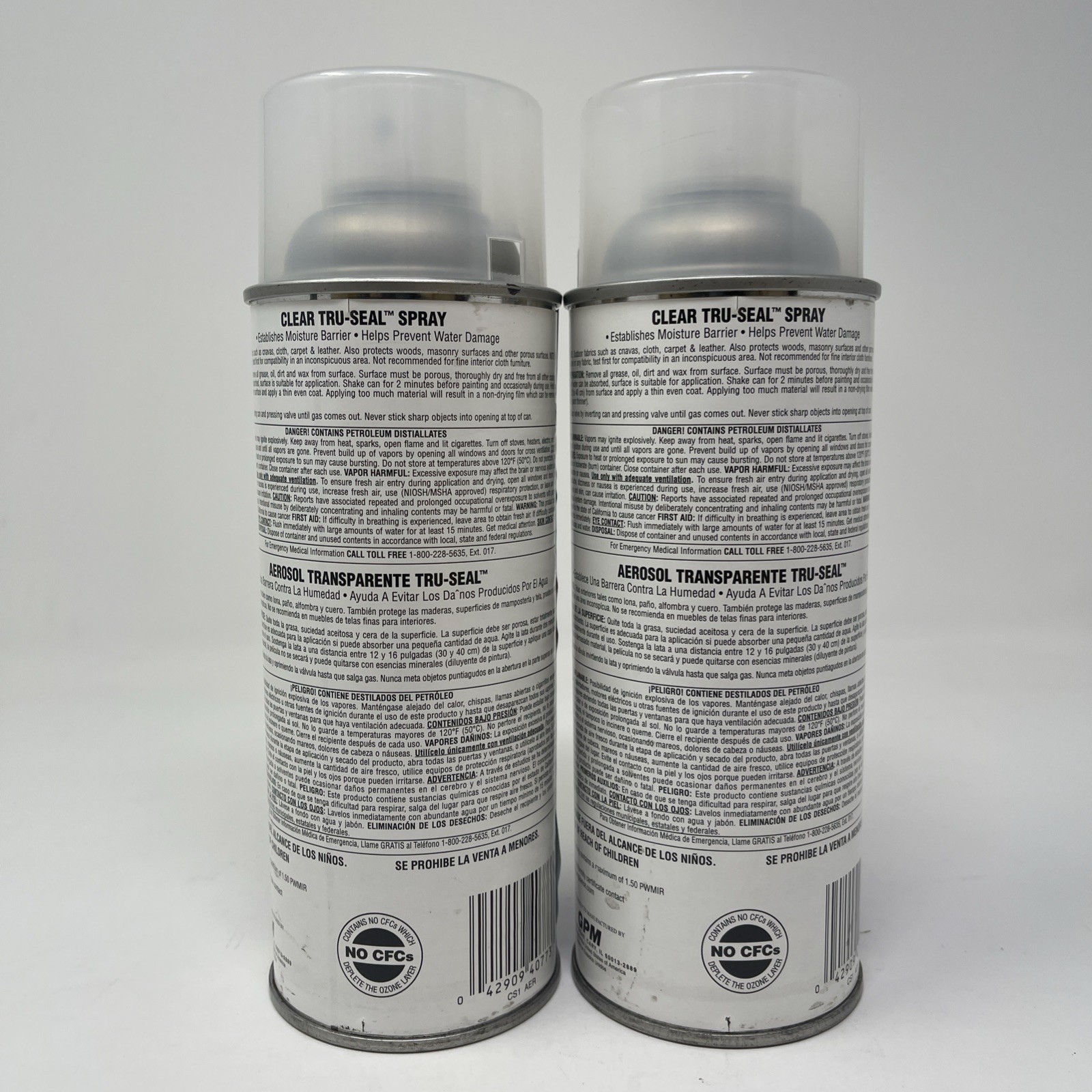 GPM Tru-Seal CS1 Clear Multi-Surface Waterproofing Sealer Wood Masonry Concrete