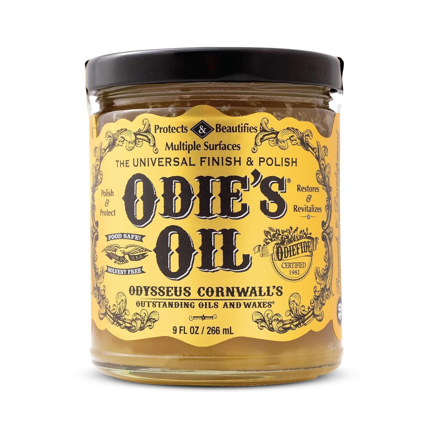 Oil – Universal Finish for Wood, Leather, Plastic, Vinyl, Metal & More – 9 Oz…