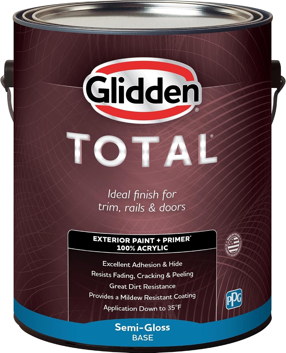 Exterior Paint & Primer, Black Magic, Semi-Gloss – 1 Gallon