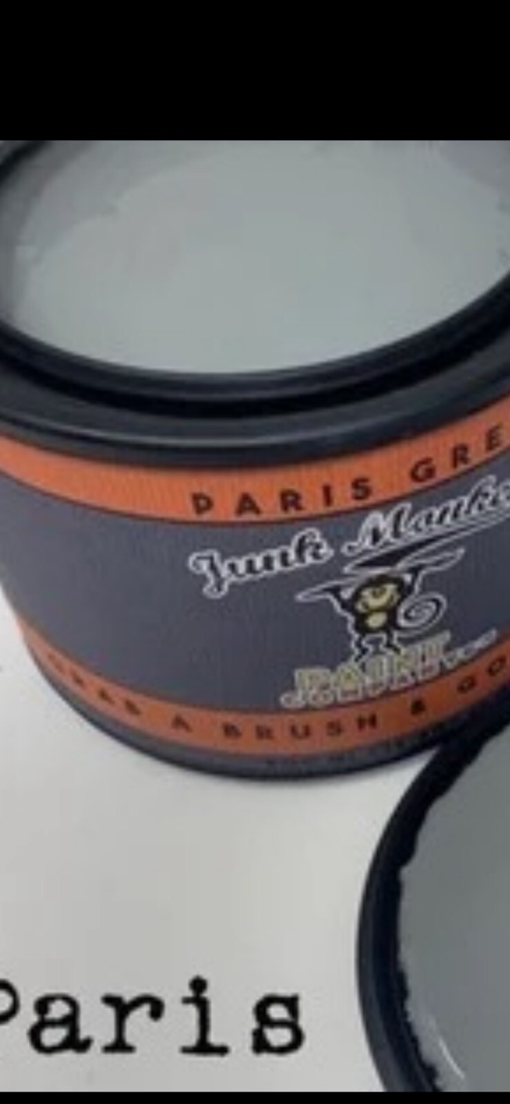 Junk Monkey Paint Company Clay and Mineral Paint- Paris Grey