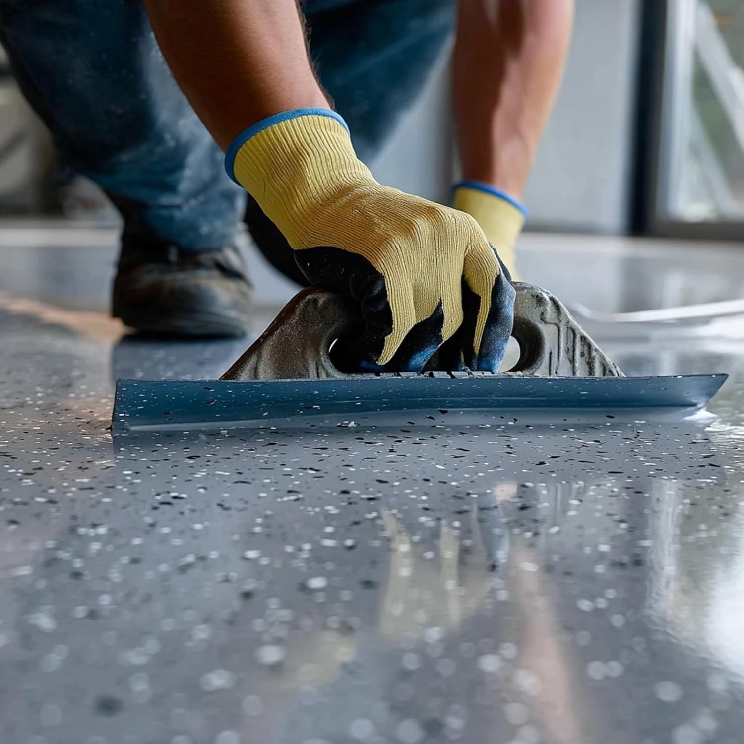 Blend Color Chips for Garage,Epoxy Floor Flakes Concrete Floor Coatings Decorati