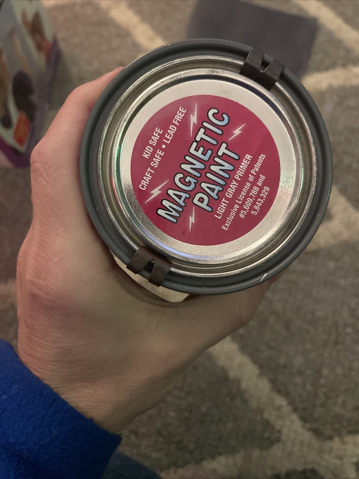 NEW – 1 Quart – LIQUID MAGIC WALL KLING Magnetic Magnet Paint