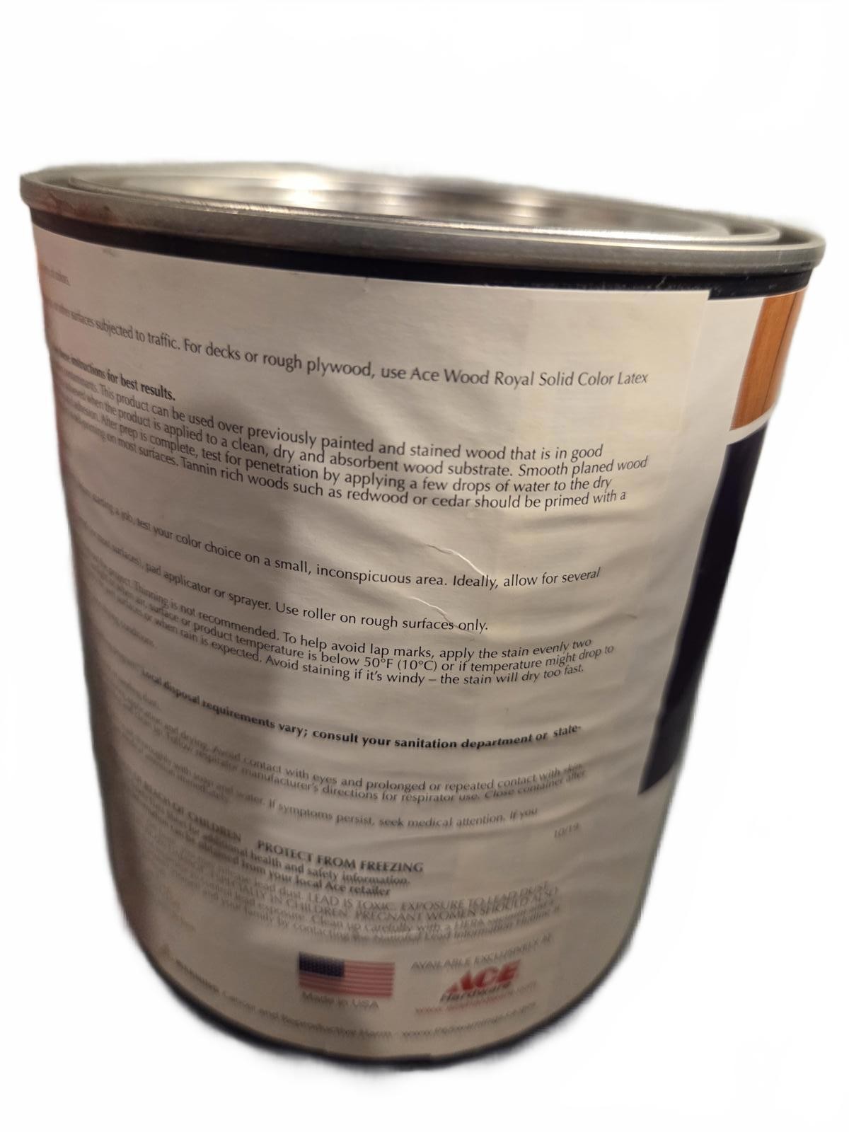 Wood Royal Solid Tintable Flat Tint Base | Neutral Base – Acrylic Latex Siding