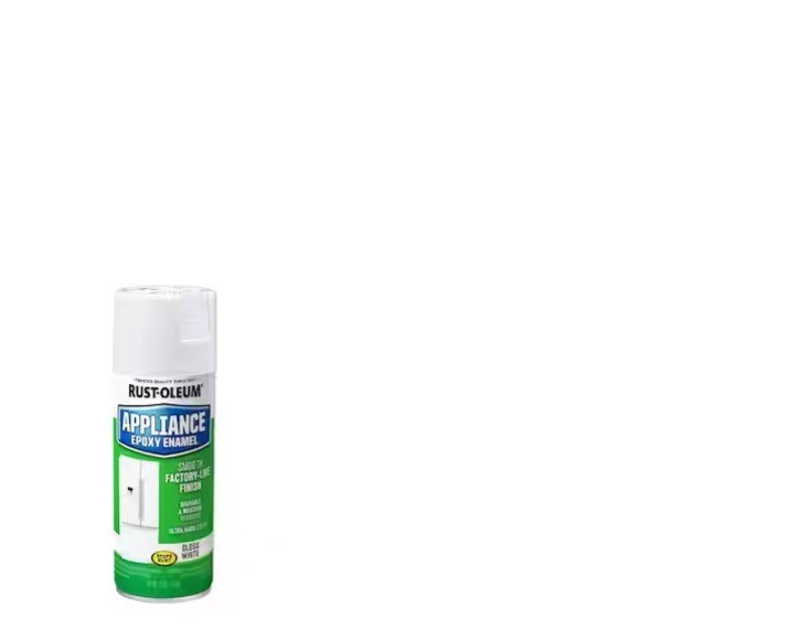 Rust-Oleum Epoxy Gloss White Appliance Spray Paint 12oz 6 Pack Metal Indoor