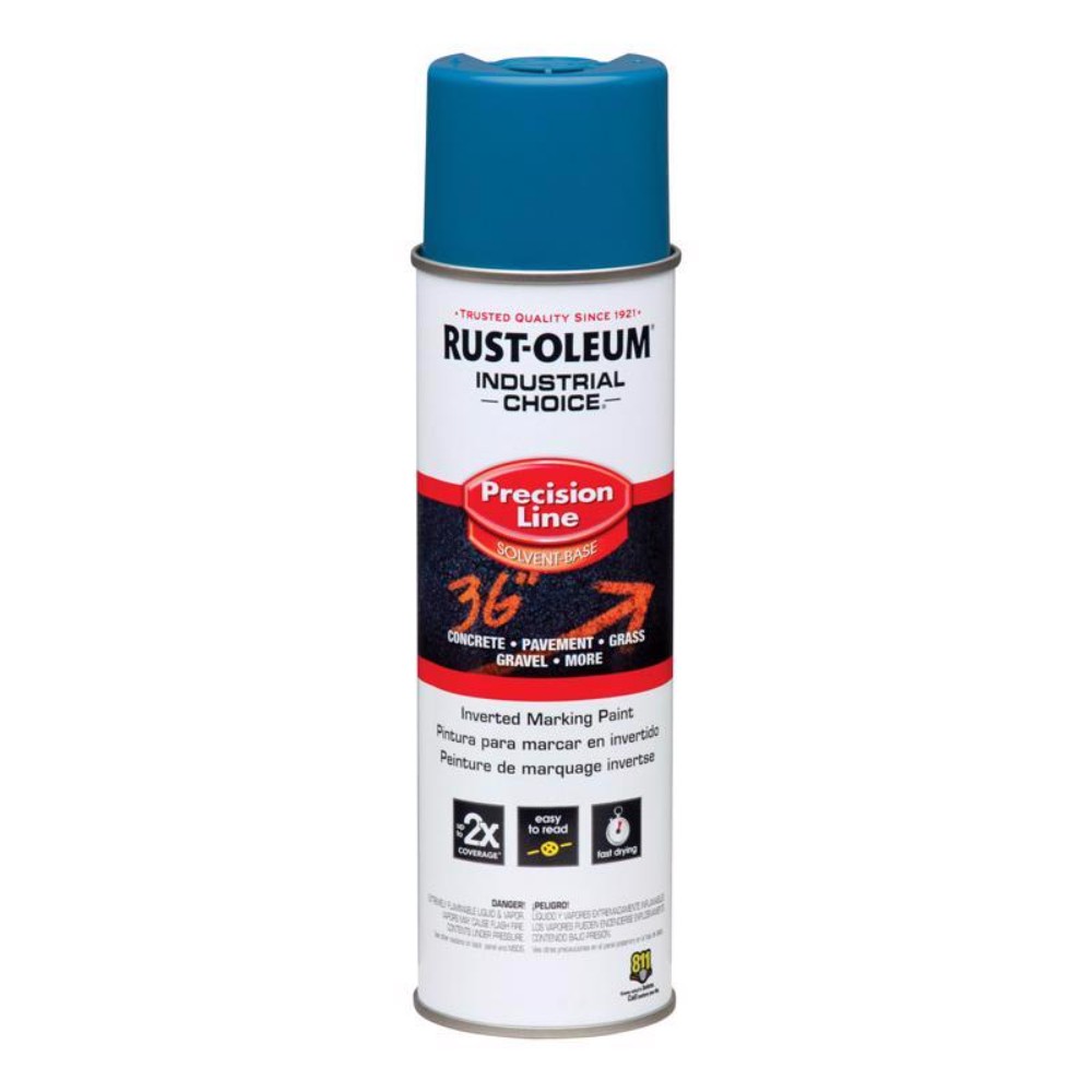 Rust-Oleum Industrial Choice Blue Inverted Marking Paint 17 (Pack of 18)