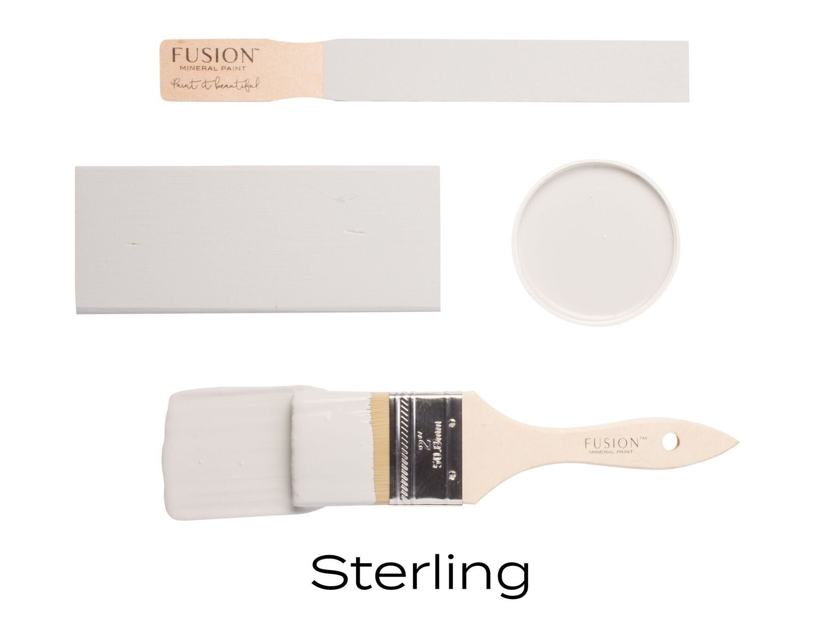 Fusion Mineral Paint – Sterling – 500mL covers approx. 75sq. ft or 7m2