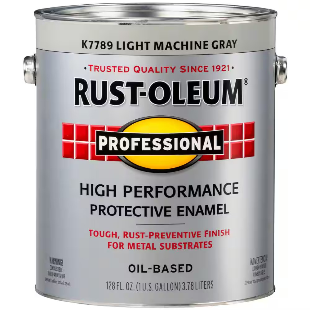 1 Gal. High Performance Protective Enamel Gloss Light Machine Gray Oil-Based Int