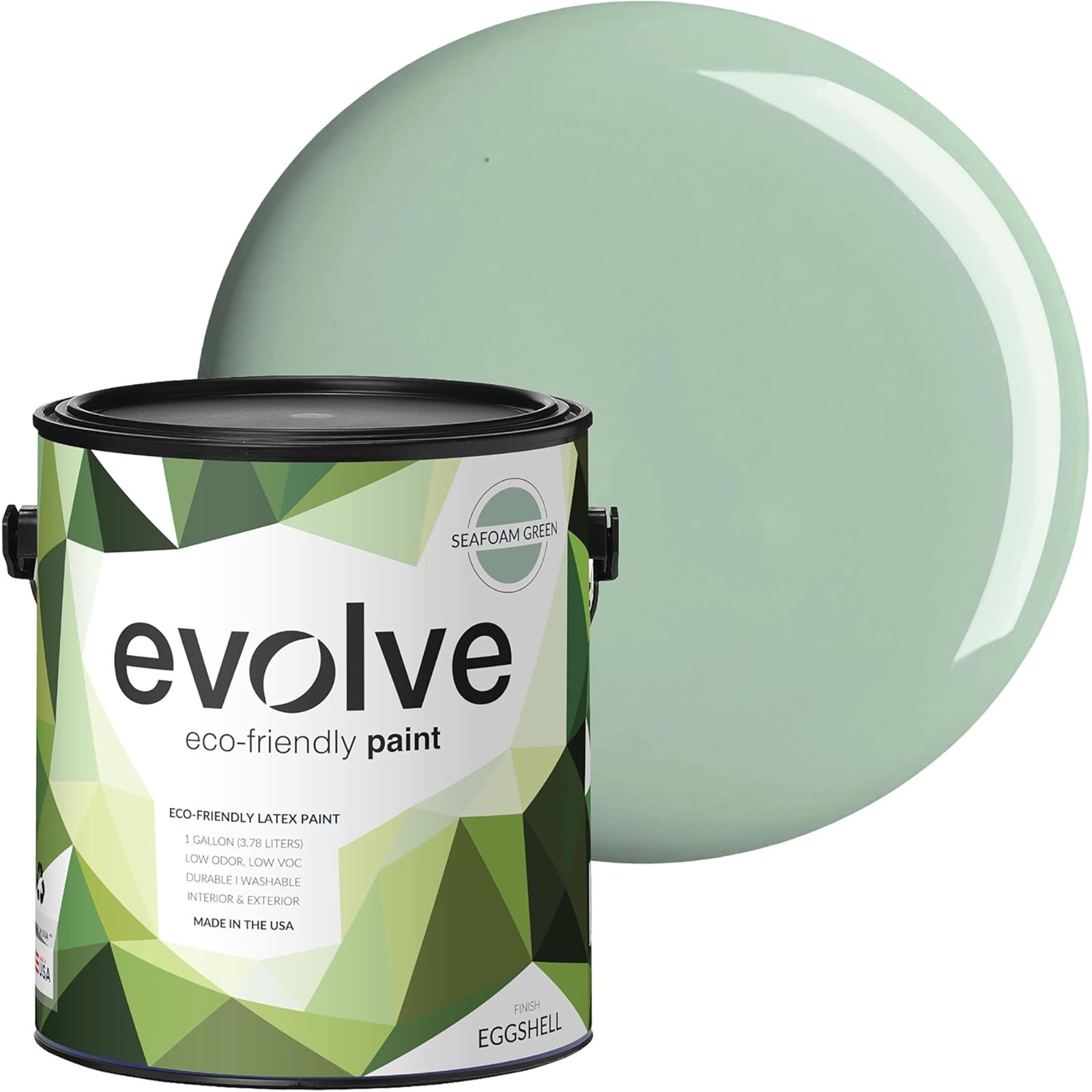 Evolve Paint & Primer: Interior & Exterior surfaces Seafoam Green gal