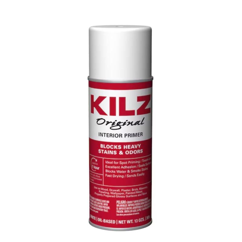 ***PACK OF 12*** KILZ 10004 Original White Flat Primer 13 ounce Cans