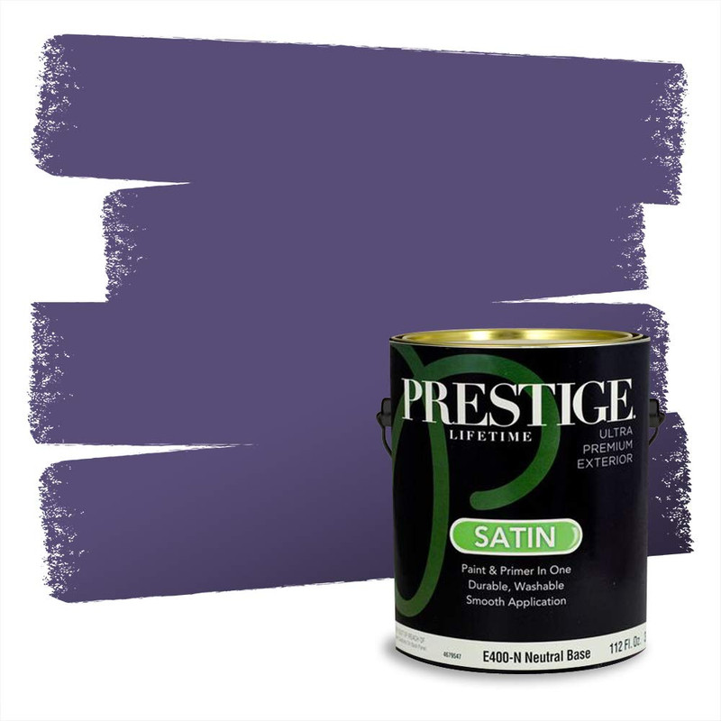 Prestige Paints Exterior Paint And Premiumr In One 1-Gallon Satin Comparable