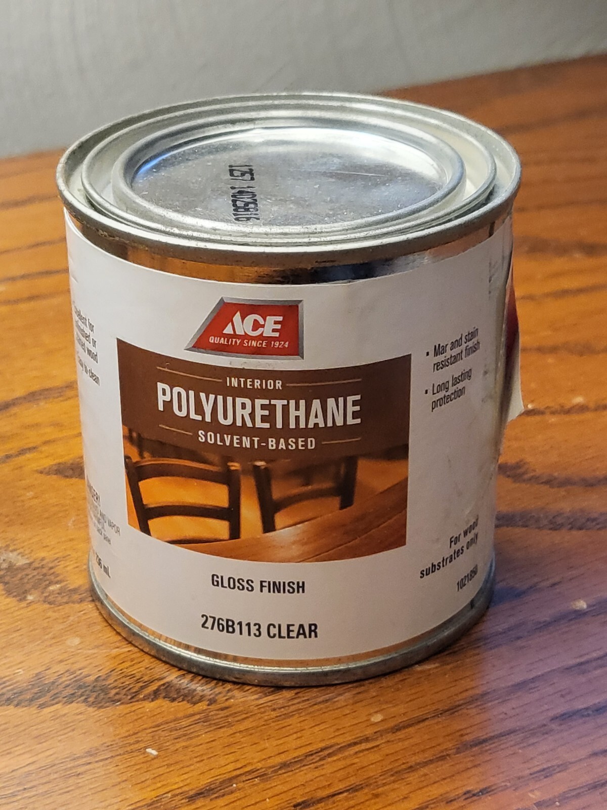 Ace half pint polyurethene gloss