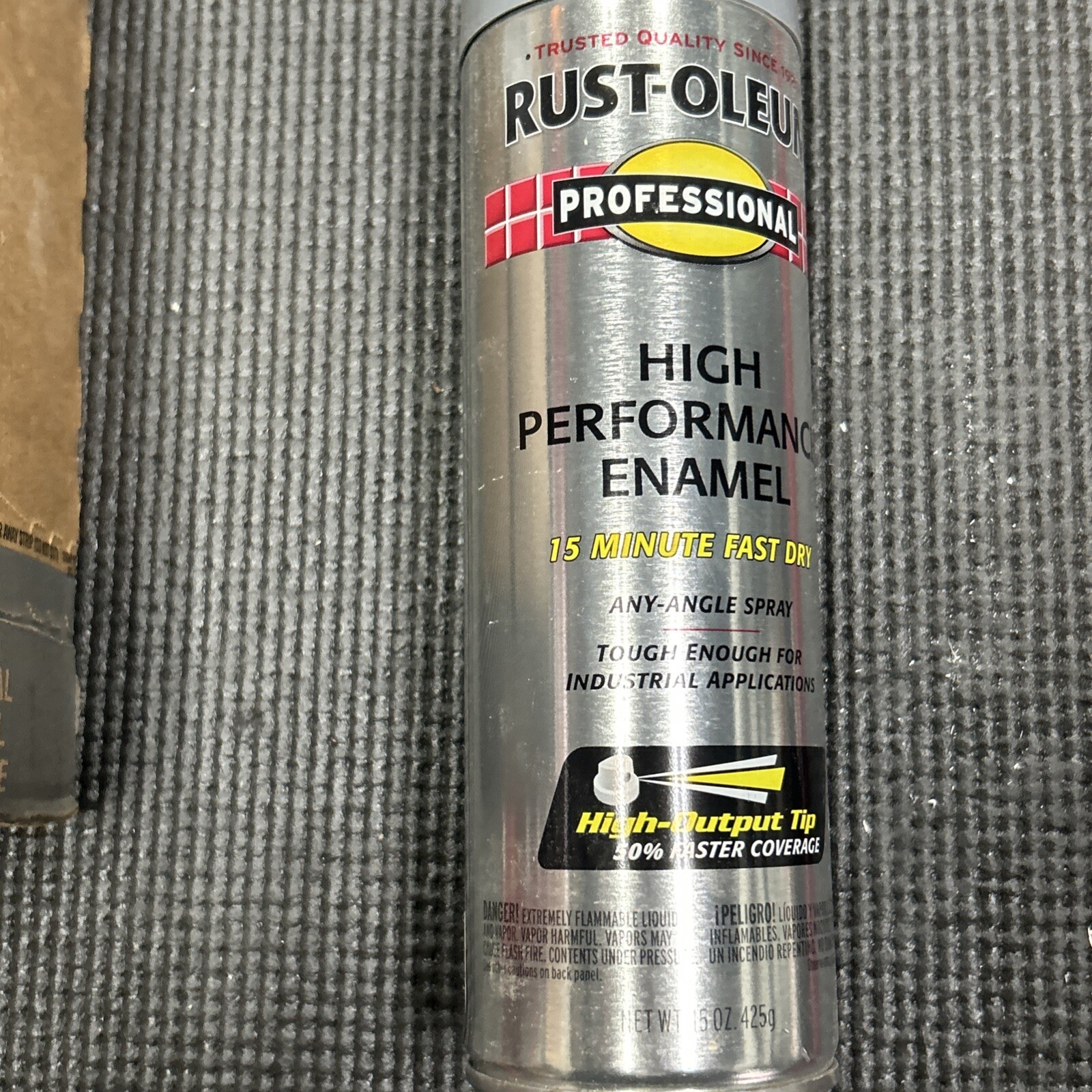Rust-Oleum 7587-838 Dark Machine Gray Enamel Spray Paint 15 oz. (Pack of 6)