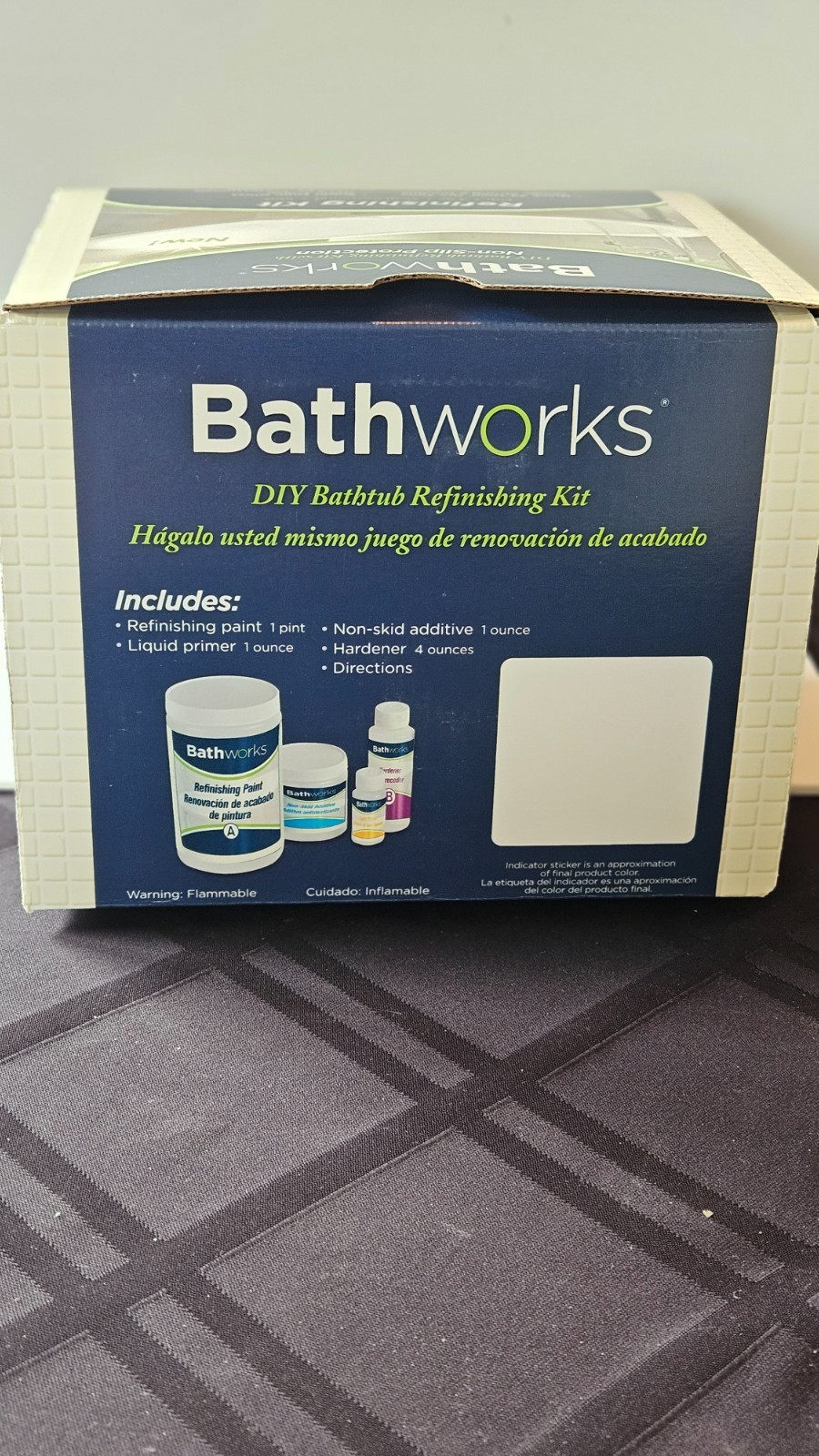 Bathworks Bathtub Refinishing Kit White Gloss