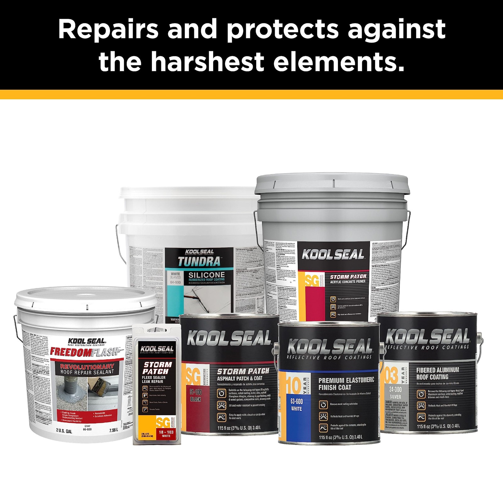 Kool Seal Ks0034600-16 Ks0034600-16Kool Seal Elastomeric Gray Base Roof Coating