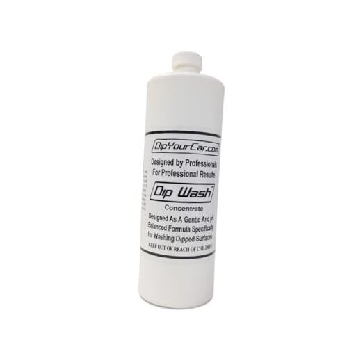 Dip Wash – Gentle, Low pH Car Wash for Dipped Cars & Surfaces, Residue Quart