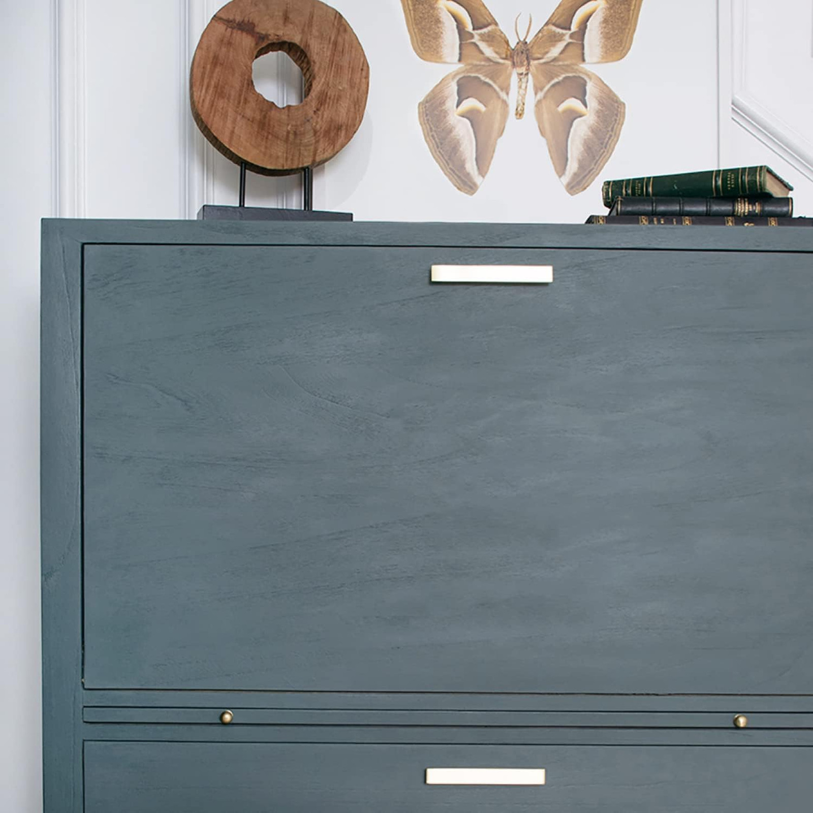 Finishing Wax Odorless Protective Topcoat Paint for Interior Furniture Cabinets
