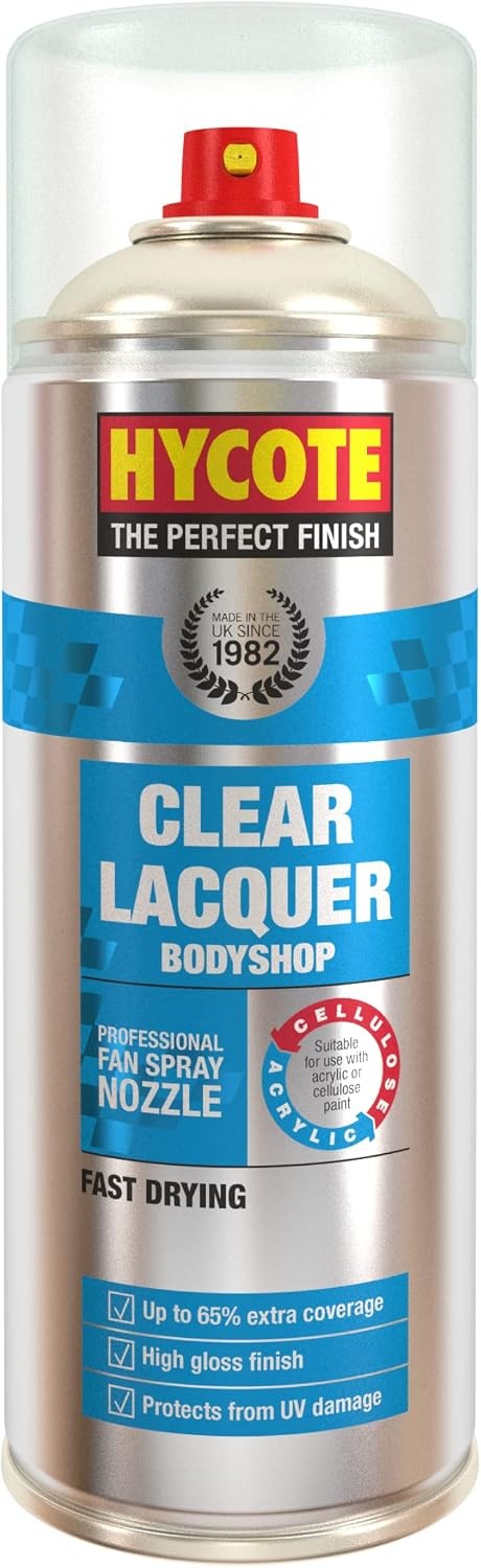 Hycote Clear Coat Spray Paint, Bodyshop Clear Lacquer 13.5 Oz – Intergrated Prof