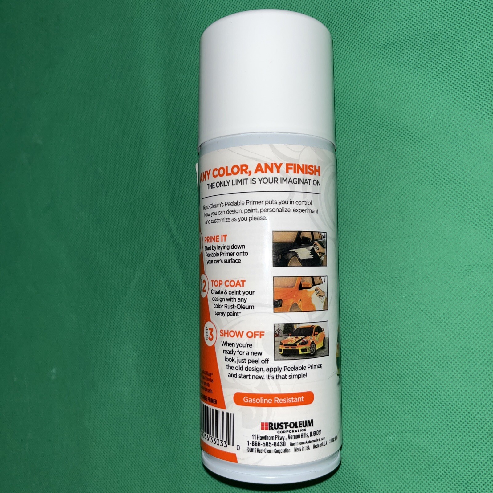Rust-Oleum Peelable Removable Primer 12 OZ Spray Can Peel Coat 304611 Lot Of 14