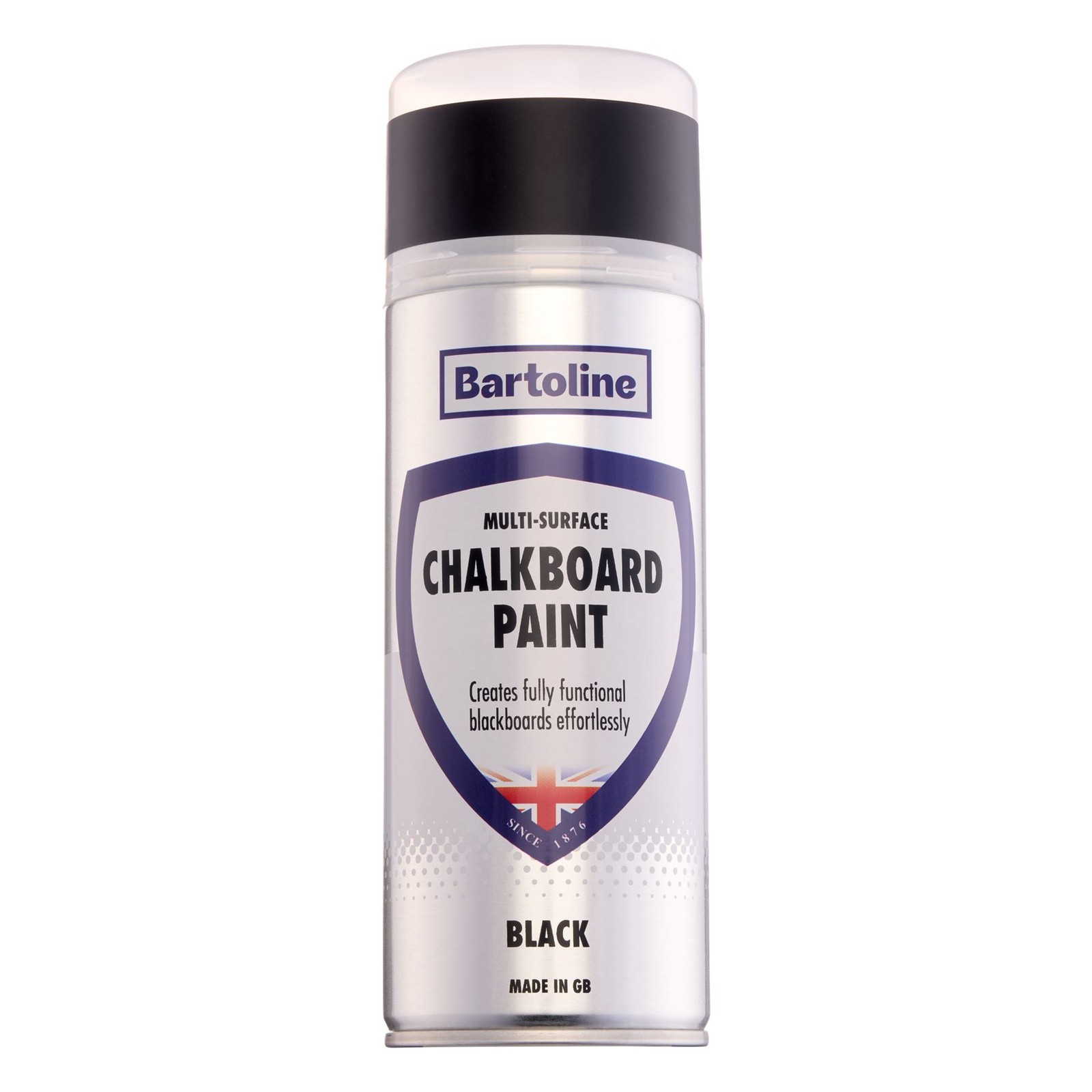 3x Bartoline Chalkboard Paint Black All Surface Doors Walls Furniture 13.53oz