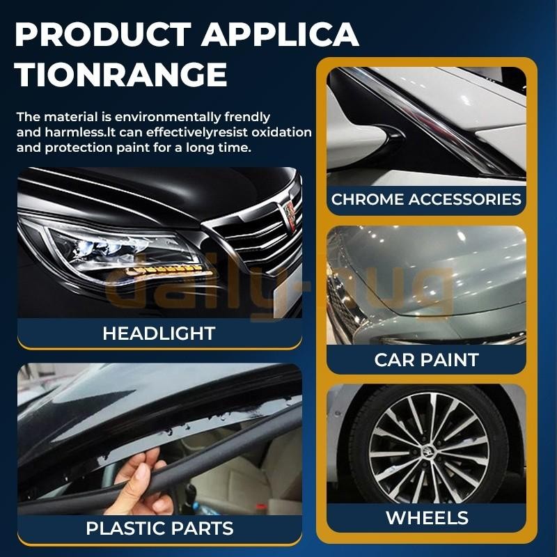 NUAN 2Pack Nano Hydrophobic Ceramic Coating, 300ml Car Coating Spray Kit 10.15oz