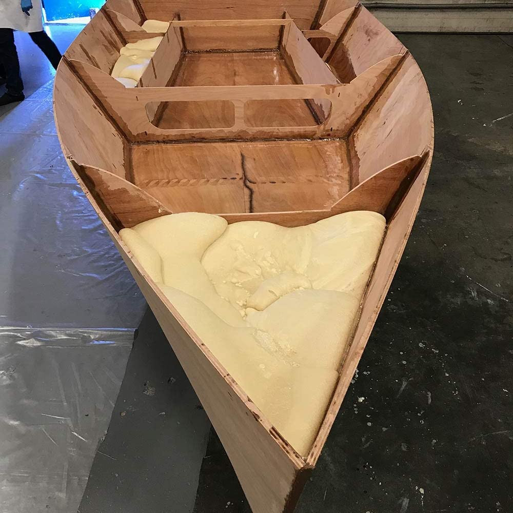 Flotation Foam Part Expanding Polyurethane Marine Pour Foam for Boat Floatation