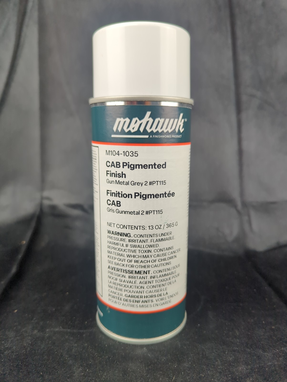 Mohawk M104-1035 Cab Pigmented Finish Gun Metal Grey 2 13 ounces