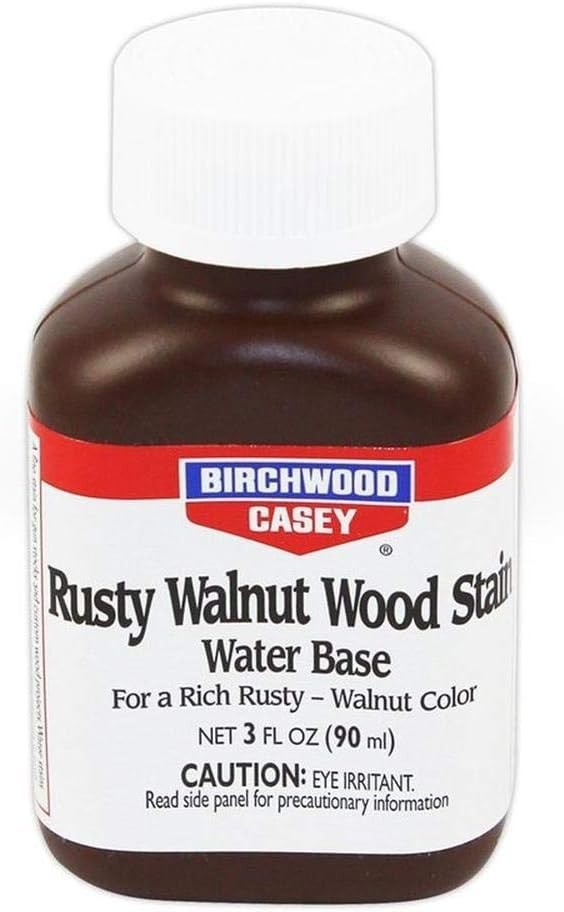 RUSTY WALNUT WOOD STAIN – WATER-BASED, SUN-FAST, EASY-TO-USE, 3 OZ