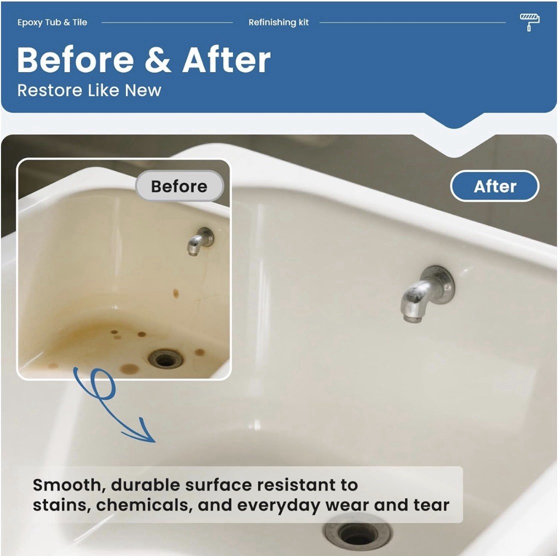 Venry Tub and Tile Epoxy Paint
