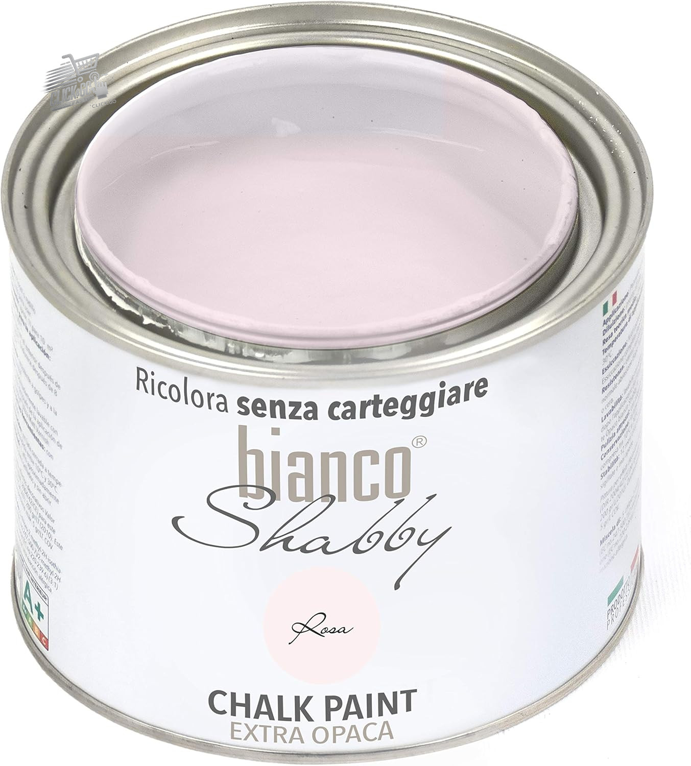 Chalk Paint Pink Shabby Chic: Vintage Matte Furniture and Walls Painting (500ml)