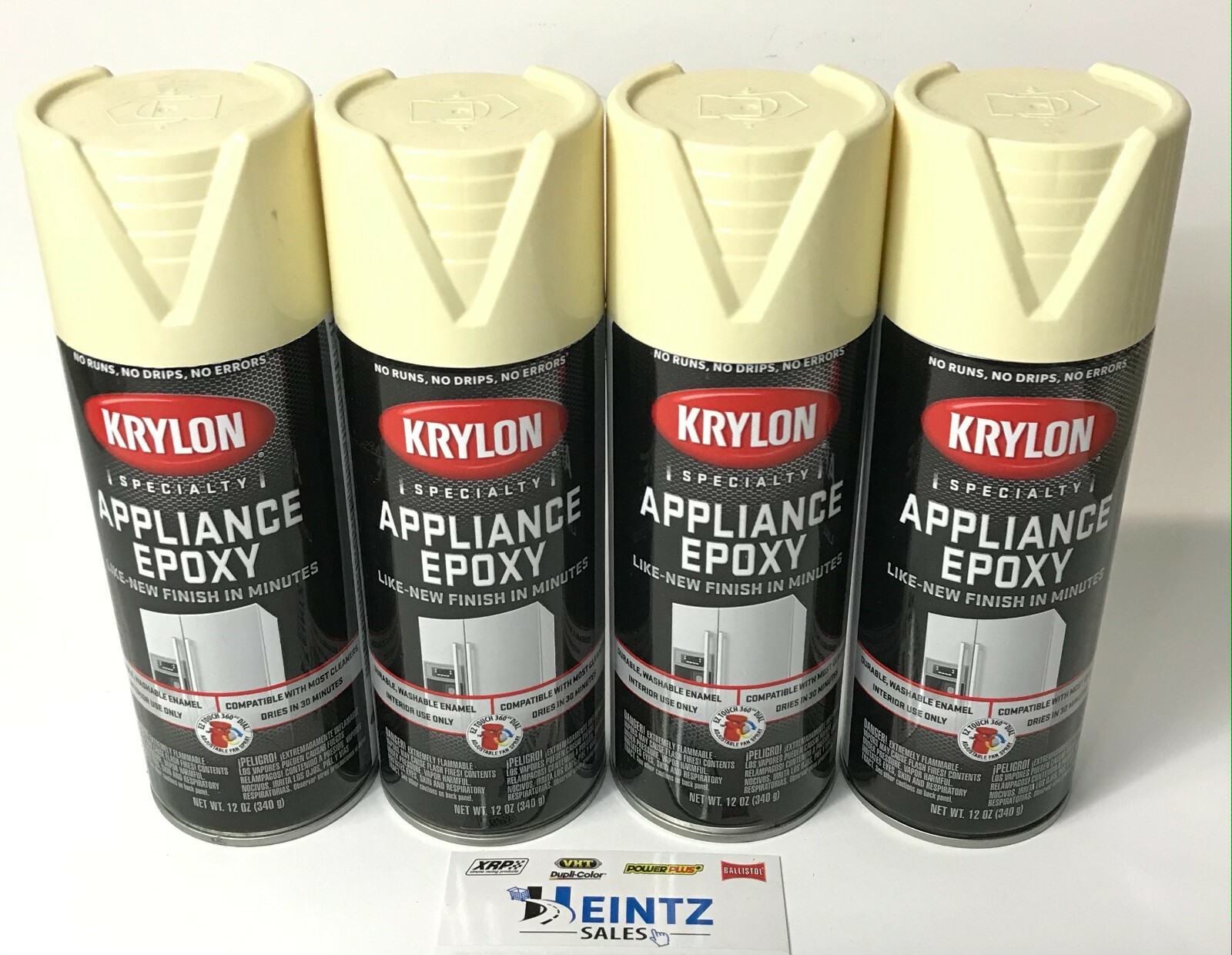 KRYLON 3207-4 PACK BISQUE Specialty Appliance Epoxy – Durable, Washable Enamel