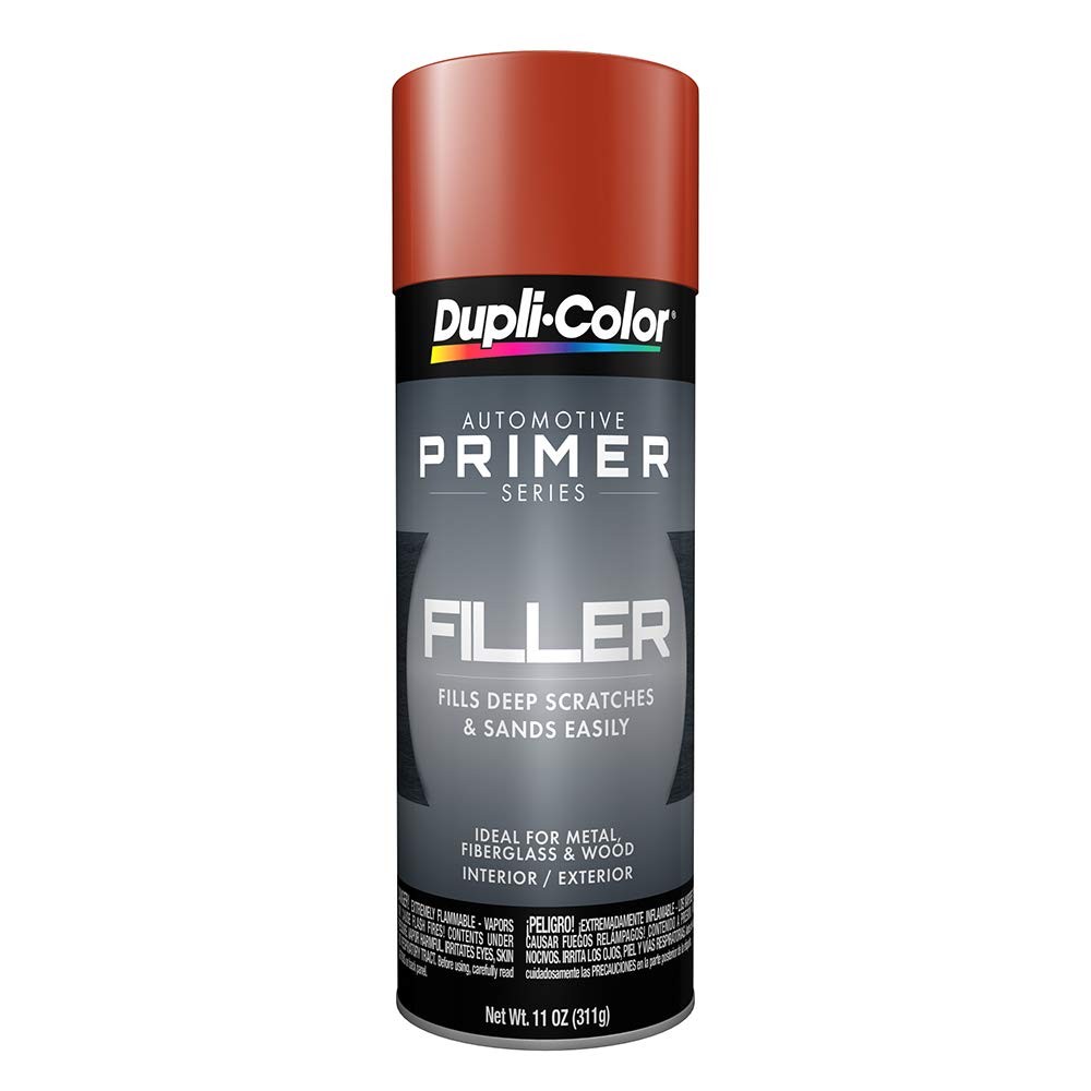 Dupli Color Filler Primer 11Oz Automotive Paint High Build Fast Drying Nozzle