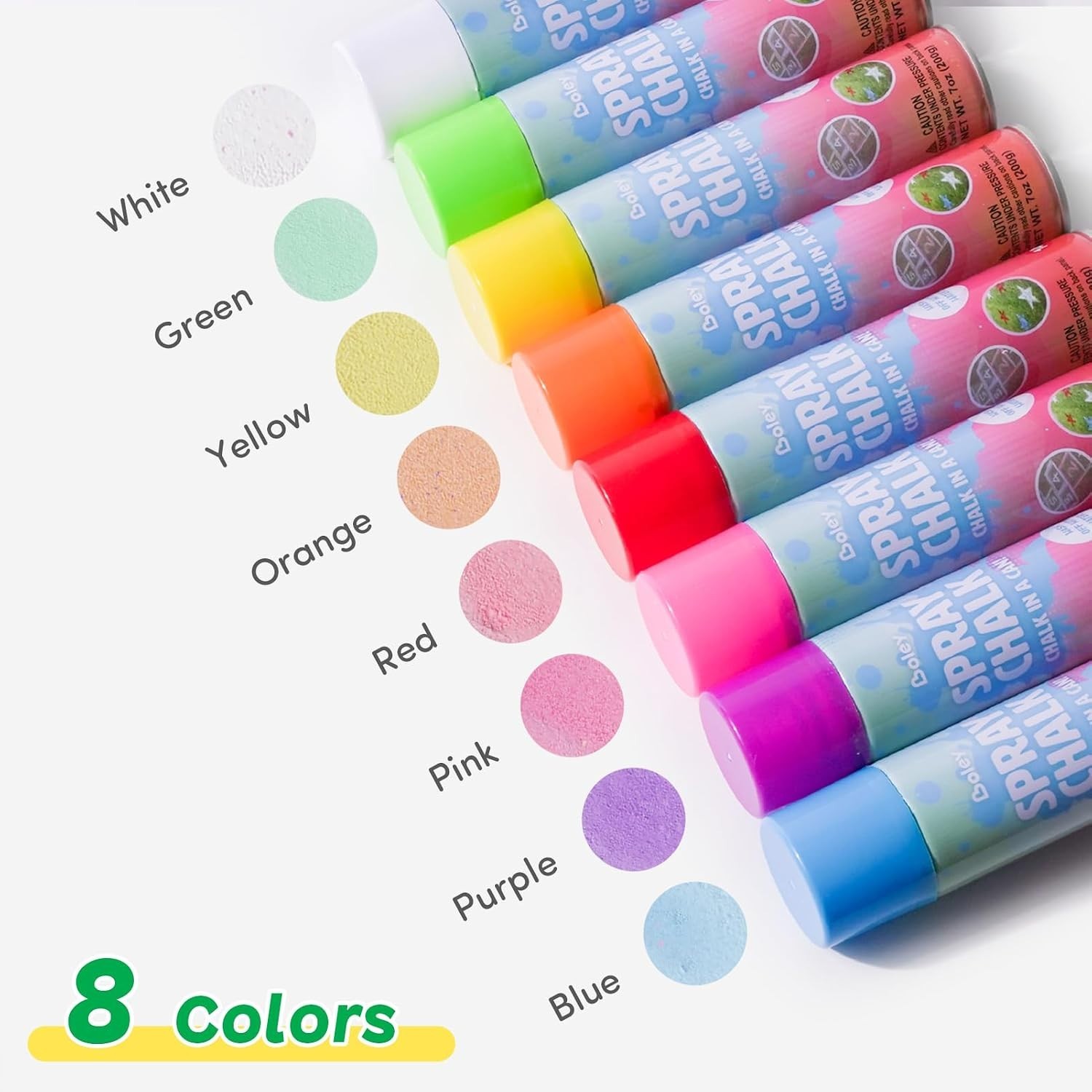 Easy-to-Use Chalk Spray Paint – Fun for Families
