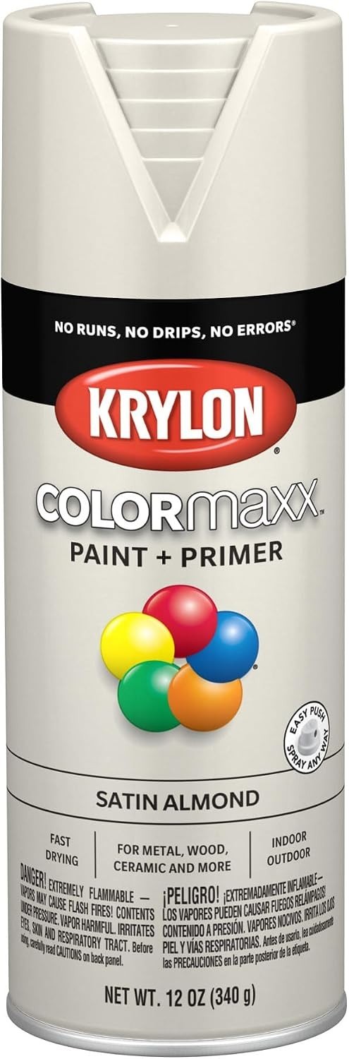 Colormaxx Gloss Spray Paint & Primer, Classic Gray – 1 Each