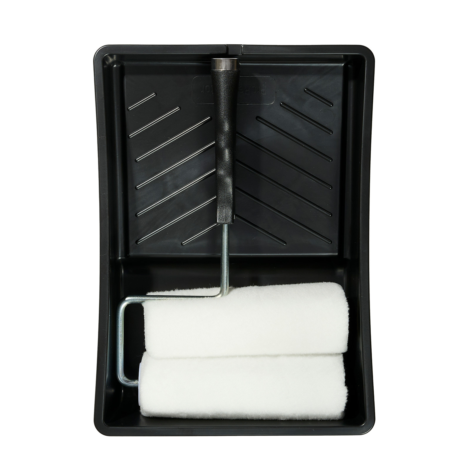 ProRenovator 180mm 4 Piece 2 Rollers Walls And Ceilings Roller Kit