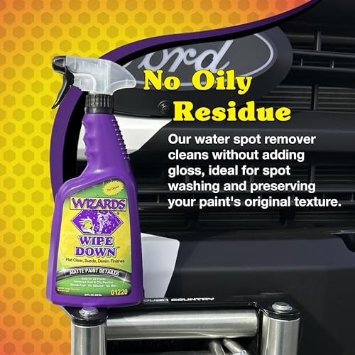 – Wipe Down Quick Detailer Spray – Matte Finish Cleaning Solution – 22 oz.