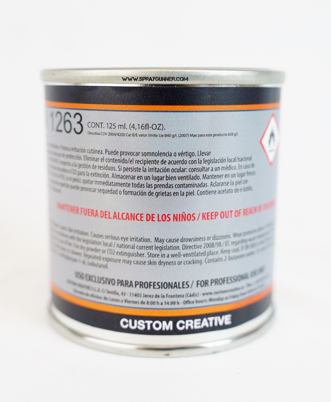 Dark Blue urethane striping paint 125ml by Custom Creative